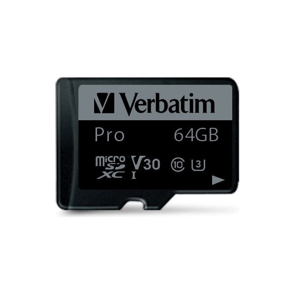 Verbatim Pro U3 64GB Micro Sdxc Hafıza Kartı Hafıza Kartları Fiyatı