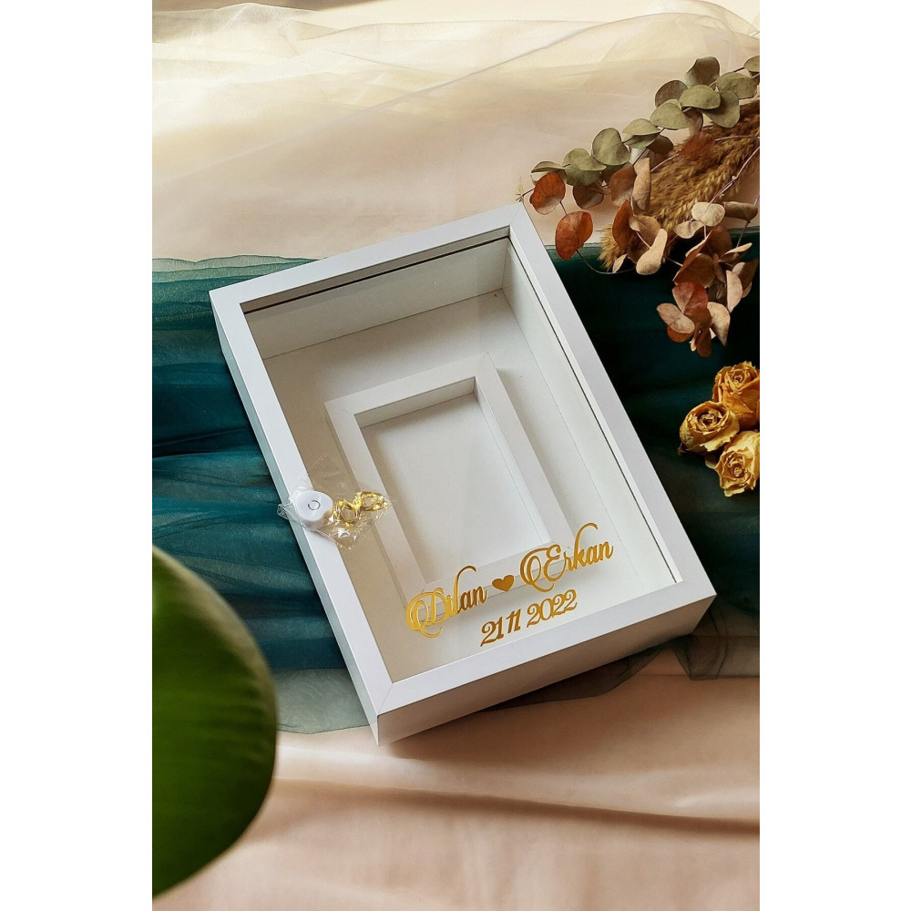 Verda Çerçeve 25x35 Cm Beyaz Fotoğraf Alanlı Model Tasarım Gül Kutusu Anı Çerçevesi! Ayna Çerçeve! Isimli Ledli Resim & Fotoğraf Çerçevesi Fiyatı
