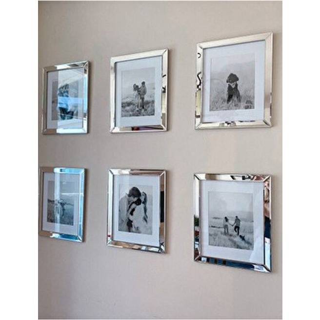 Verda Çerçeve Verda Ayna Pleksi Kaplı 20X20 cm 3'lü Sök-Tak Camlı Plastik Çerçeveler Şık Tasarım - Beyaz Resim & Fotoğraf Çerçevesi Fiyatı