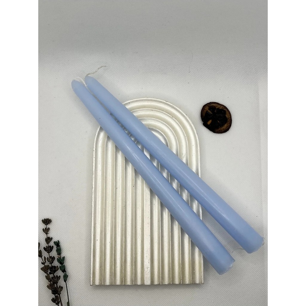 Verda Desing Dekoratif Pastel Bebek Mavisi Şamdan Mumu 2 Li Set - 1 Diğer Fiyatı