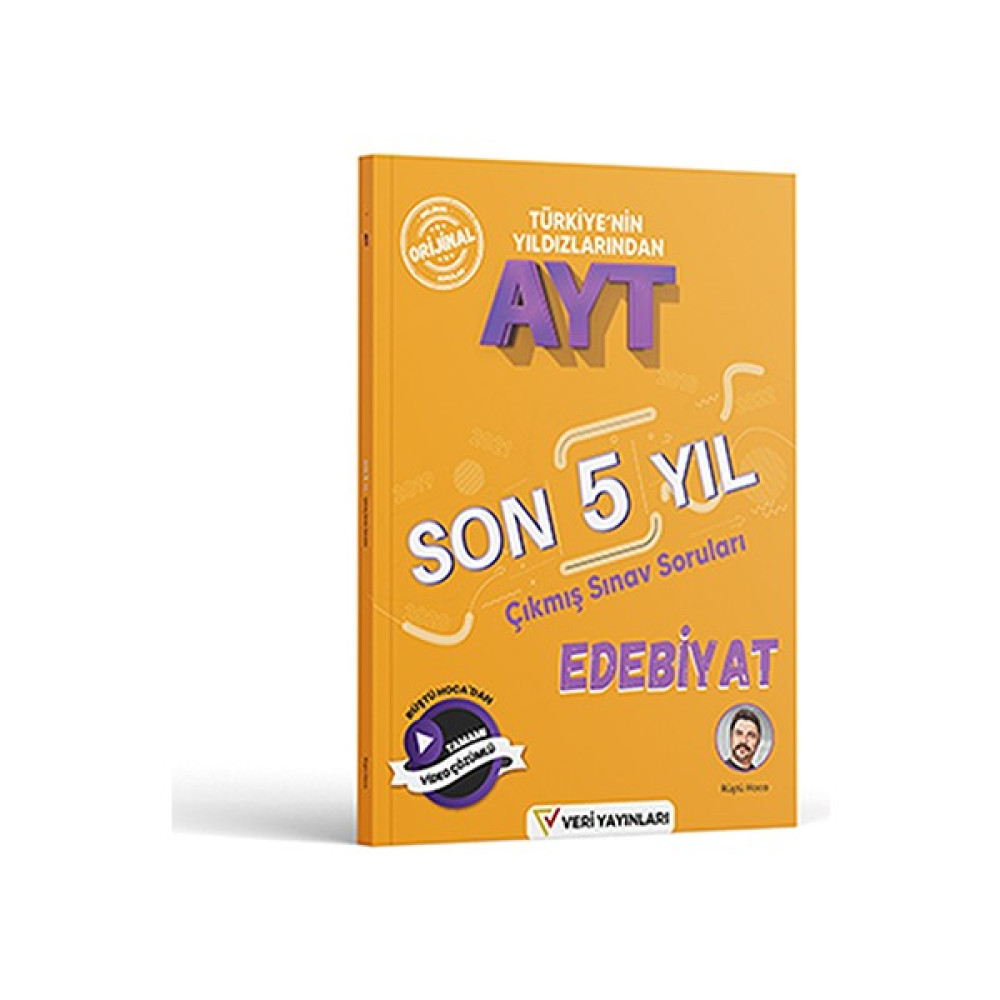 Veri Yayınları Ayt Edebiyat Son 5 Yıl Video Çözümlü Orijinal Çıkmış Sorular ve Çözümleri 2023 Ders Sınav Kitapları Fiyatı