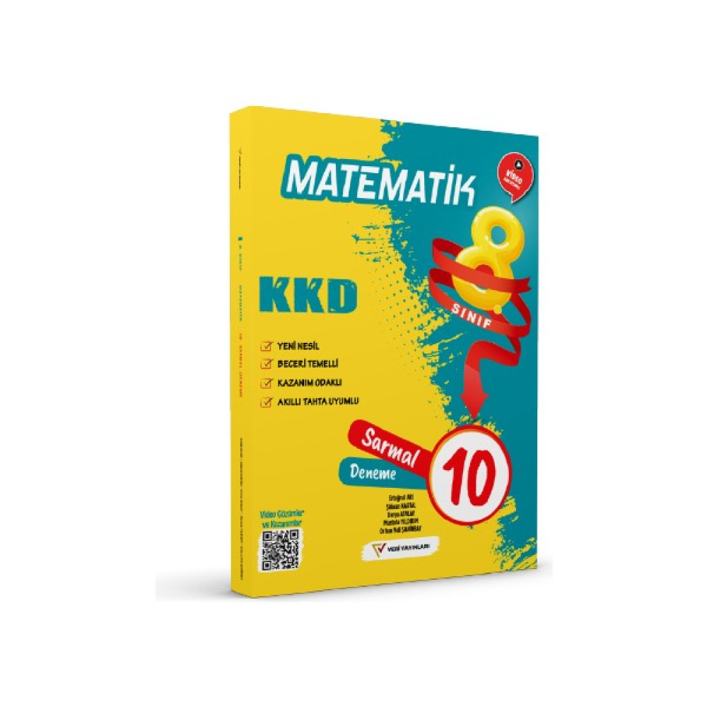 Veri Yayınları Veri 8. Sınıf Matematik Kkd Sarmal 10 Deneme Veri Yayınları Ders Sınav Kitapları Fiyatı