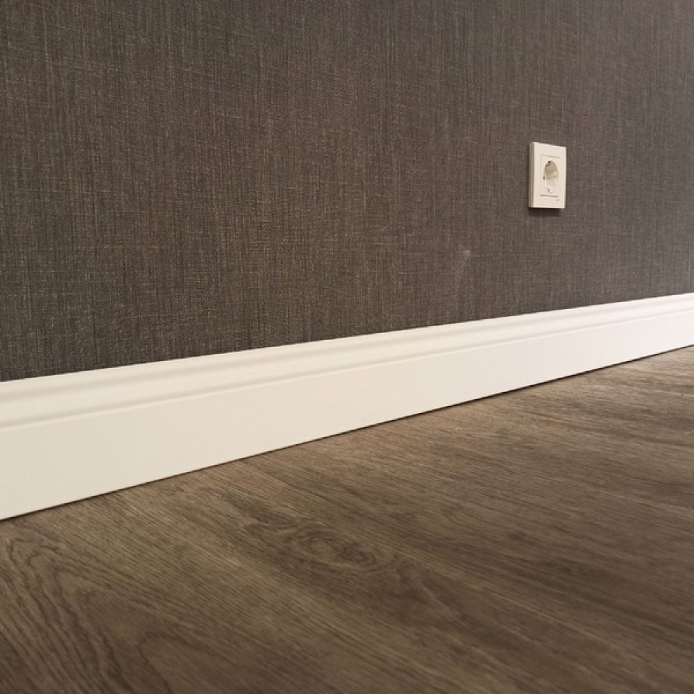 Verissimo Vanessa Beyaz Lake PVC Kaplı Süpürgelik 10 cm Parke Fiyatı