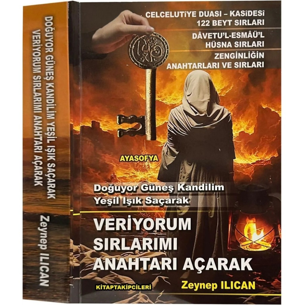 Veriyorum Sırlarımı Anahtar Dualar Zeynep Ilıcan Celcelutiye Duası Kasidesi Esmaül Hüsna 484 Sayfa Din Kitapları Fiyatı