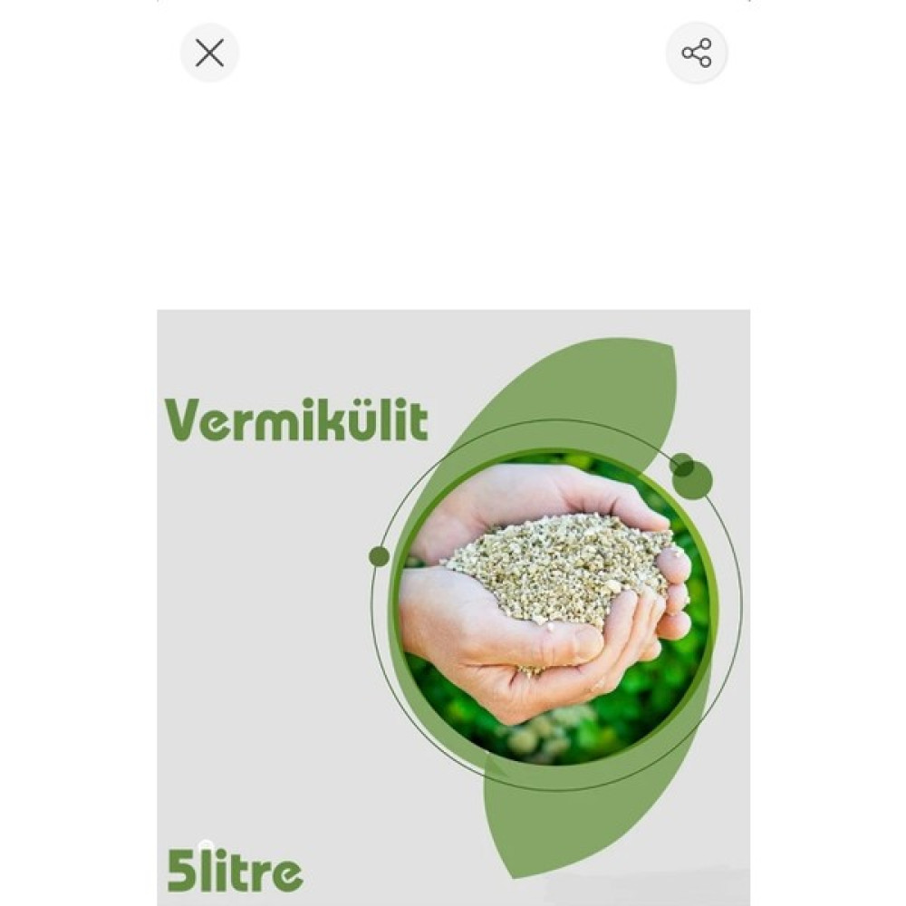 VERMİKÜLİT Vermikülit 5 Litre Çiçeklerde Köklendirici ve Toprak Besleyici Toprak Düzenleyici Katkı - 1 Gübre Fiyatı