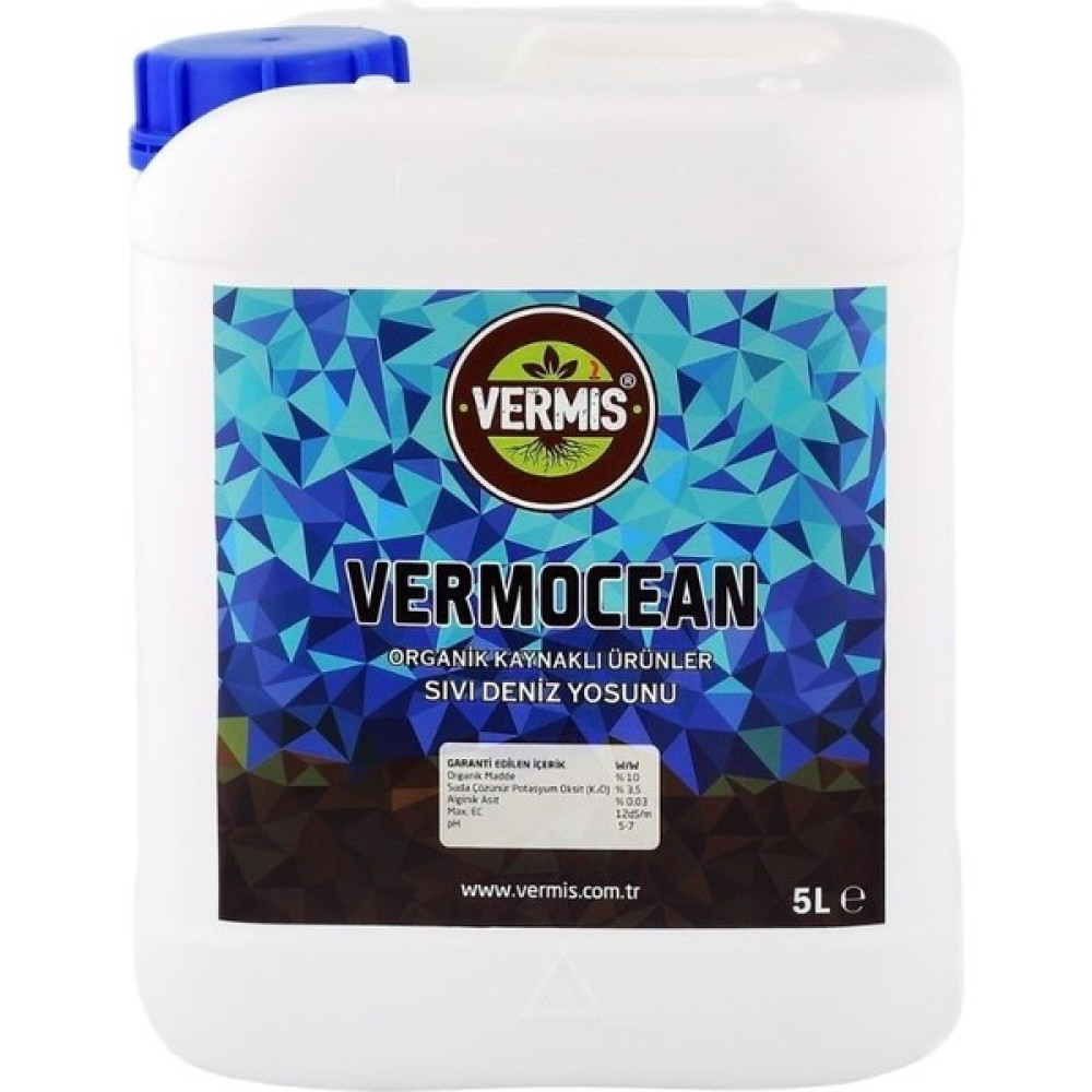 Vermis Vermocean Organik Sıvı Deniz Yosunu 5 Lt Oto Boyaları Fiyatı