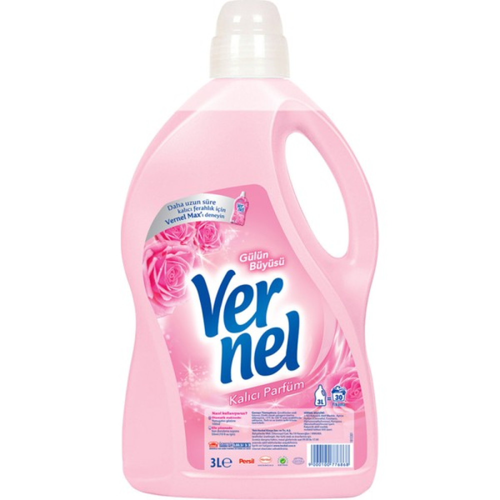 Vernel Gülün Büyüsü Çamaşır Yumuşatıcısı 3 lt Yumuşatıcı Fiyatı