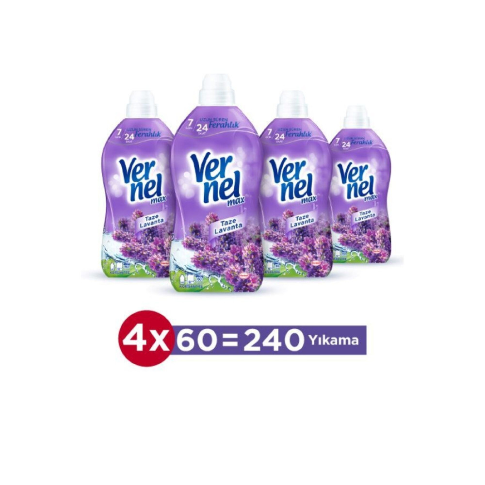 Vernel Max Taze Lavanta 4x1.44l Yumuşatıcı Fiyatı