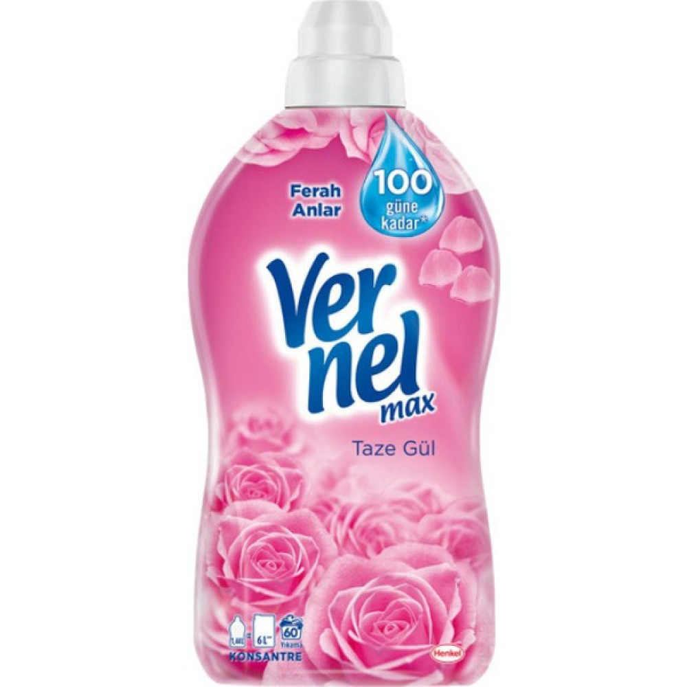 Vernel Max Yumuşatıcı Taze Gül 1440 ml - 1,44 lt Yumuşatıcı Fiyatı