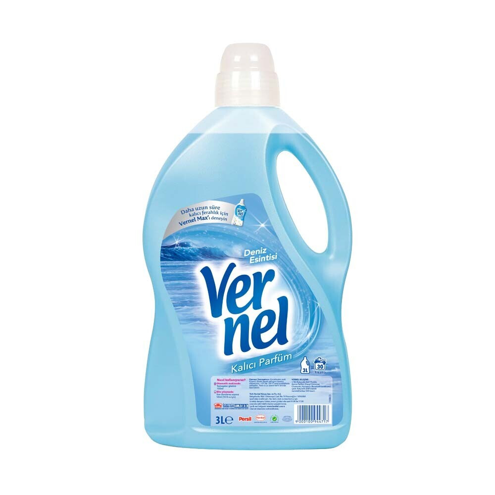 Vernel Sıvı Çamaşır Yumuşatıcısı Deniz Esintisi 3l Yumuşatıcı Fiyatı