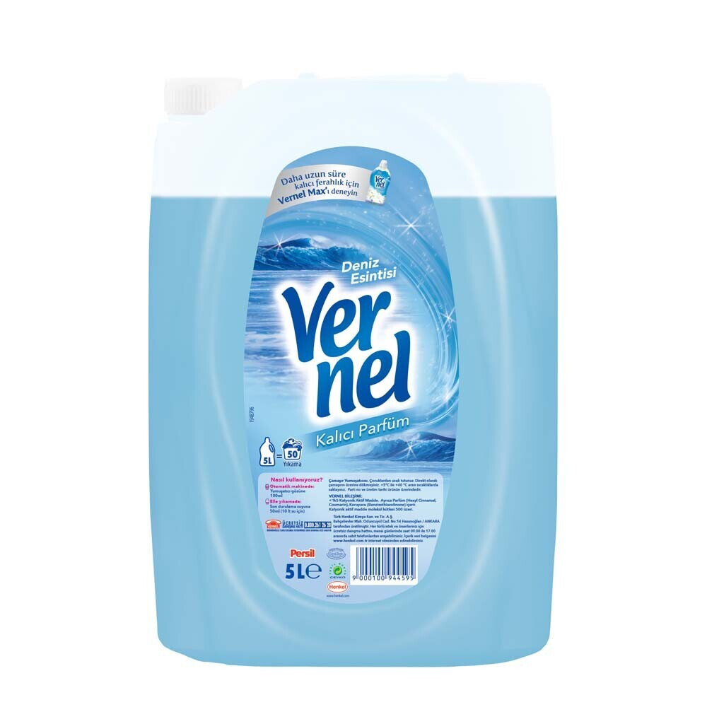 Vernel Sıvı Çamaşır Yumuşatıcısı Deniz Esintisi 5l Yumuşatıcı Fiyatı