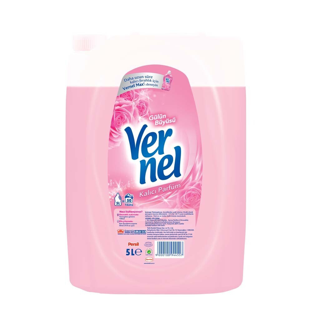 Vernel Sıvı Çamaşır Yumuşatıcısı Gülün Büyüsü 5l Yumuşatıcı Fiyatı