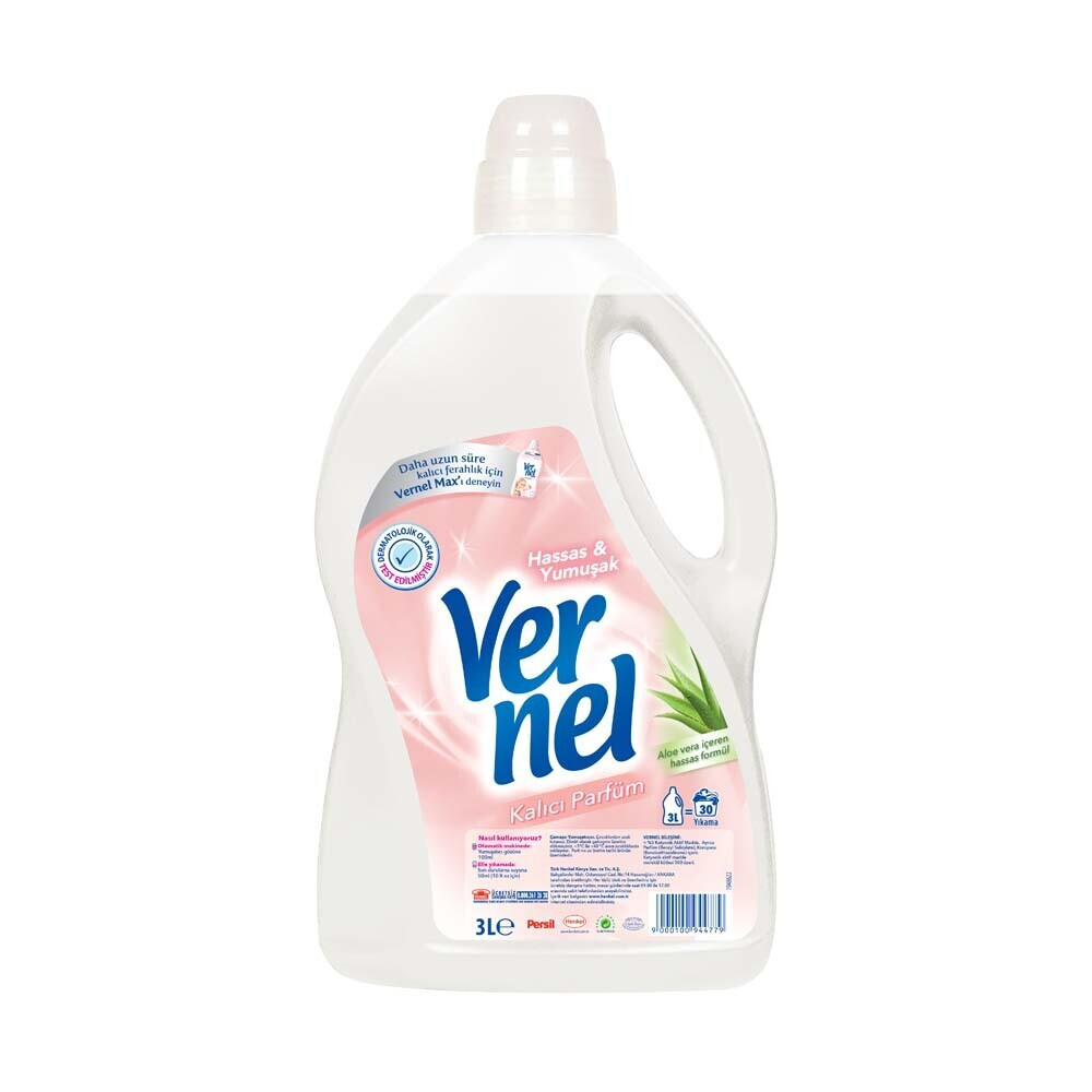 Vernel Sıvı Çamaşır Yumuşatıcısı Sensitive 3l Yumuşatıcı Fiyatı