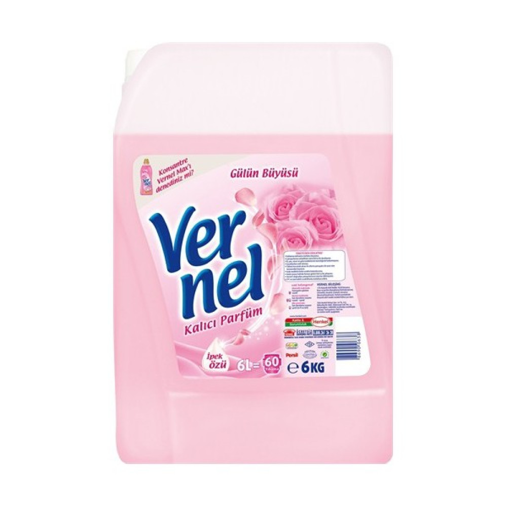 Vernel Yumuşatıcı Gülün Büyüsü 6000 ml - 6 lt Yumuşatıcı Fiyatı