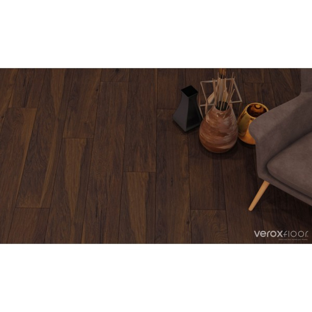 Veroxfloor Laminant Parke Monet Classic 1025 Dark Walnut Ac4 32.sınıf 10 x 192 x 1285 mm 1 Paket 1,7271 M² Parke Fiyatı