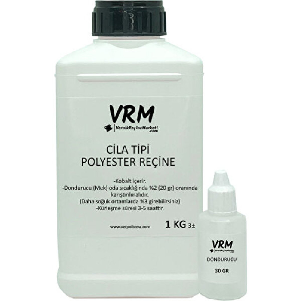 Verpol Cila Tipi Polyester Reçine - 1 kg - Şeffaf Boya Malzemeleri Fiyatı