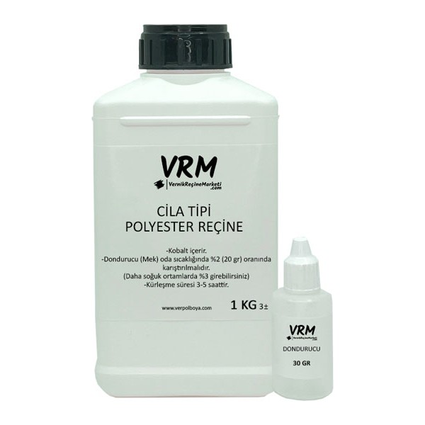 Verpol Cila Tipi Polyester Reçine - 1 kg - Şeffaf Diğer Fiyatı