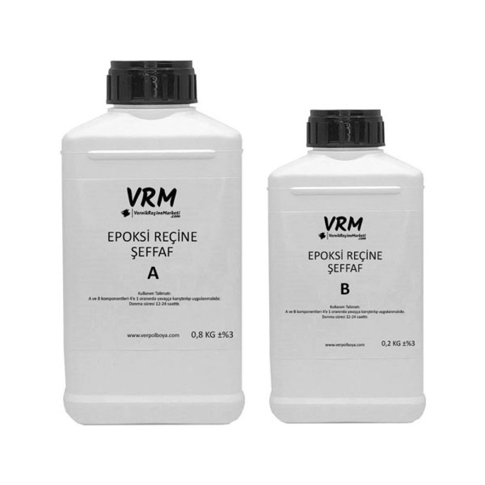 Verpol Şeffaf Epoksi Döküm Reçinesi - 1 kg - 1 lt Oto Boyaları Fiyatı