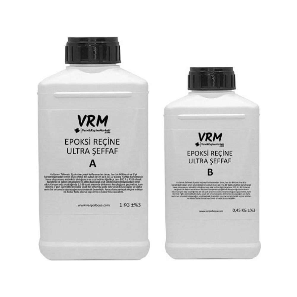Verpol Ultra Şeffaf Epoksi Reçine - 1,45 kg - 1,4 lt Boyalar & Boyacı Aletleri Fiyatı