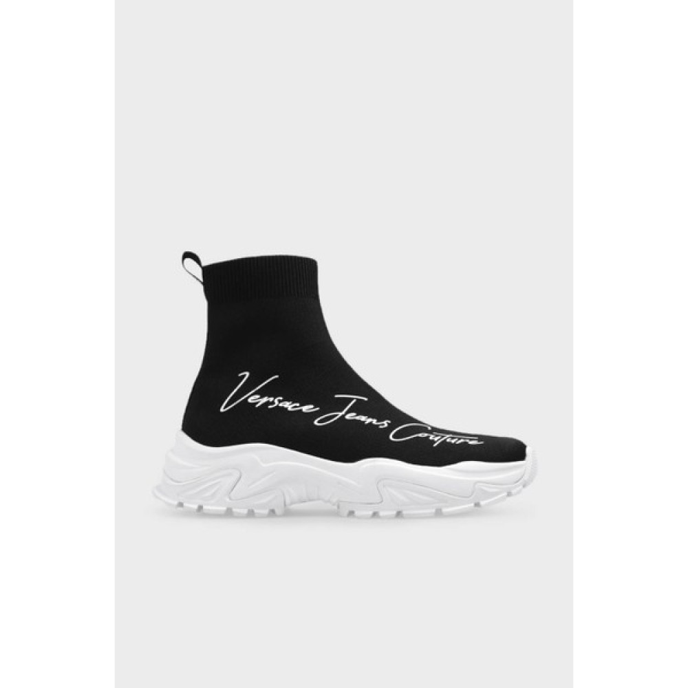 Versace Jeans Couture Logolu Bilekli Sneaker Ayakkabı Bayan Ayakkabı 75VA3SV5 ZS681 899 Spor Ayakkabı Fiyatı