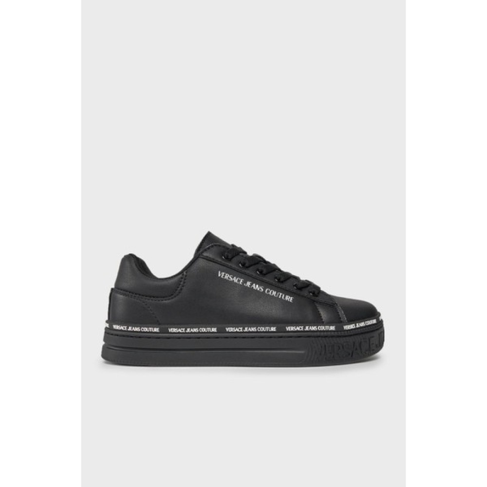 Versace Jeans Couture Logolu Hakiki Deri Sneaker Ayakkabı Bayan Ayakkabı 75VA3SK5 ZP315 899 Spor Ayakkabı Fiyatı