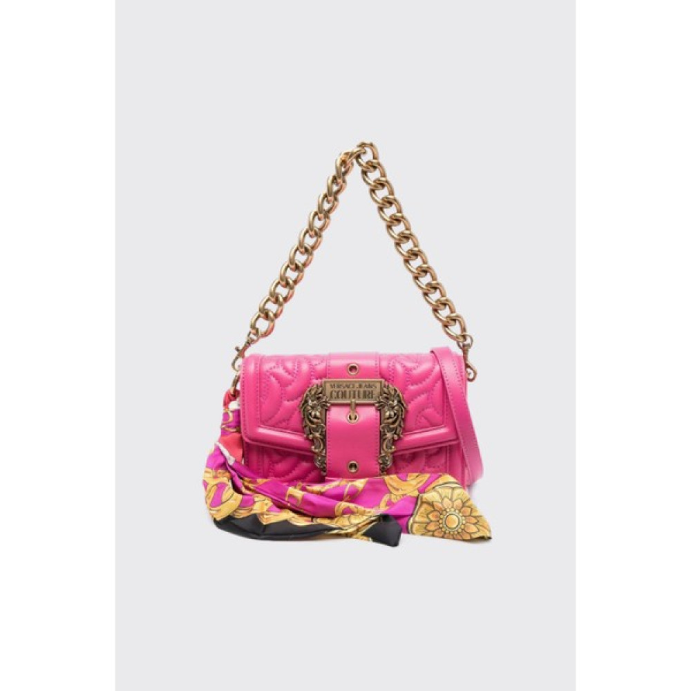 Versace Jeans Couture Logolu Zincir Askılı Çanta Bayan Çanta 75VA4BFC ZS803 455 Bayan Çanta ve Cüzdan Fiyatı