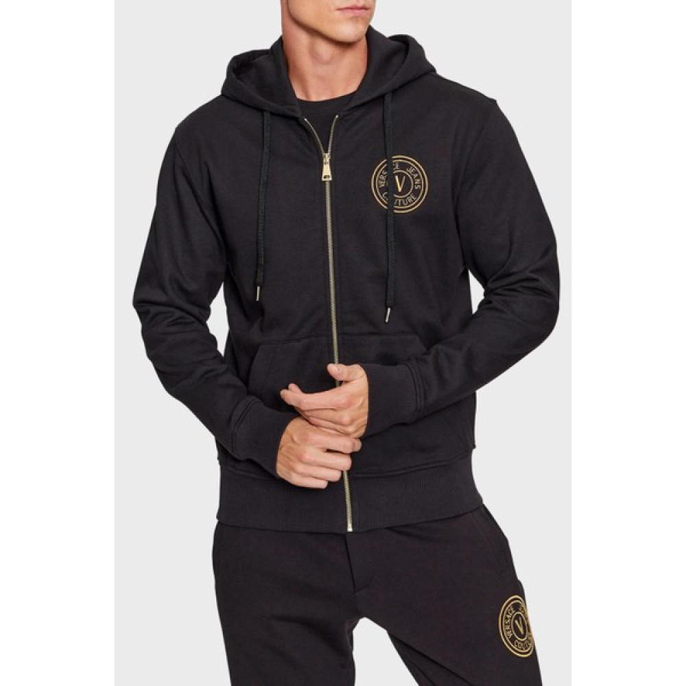 Versace Jeans Couture Pamuklu Regular Fit Sweat Erkek Sweat 75GAIT06 CF06T G89 Erkek Sweatshirt Fiyatı
