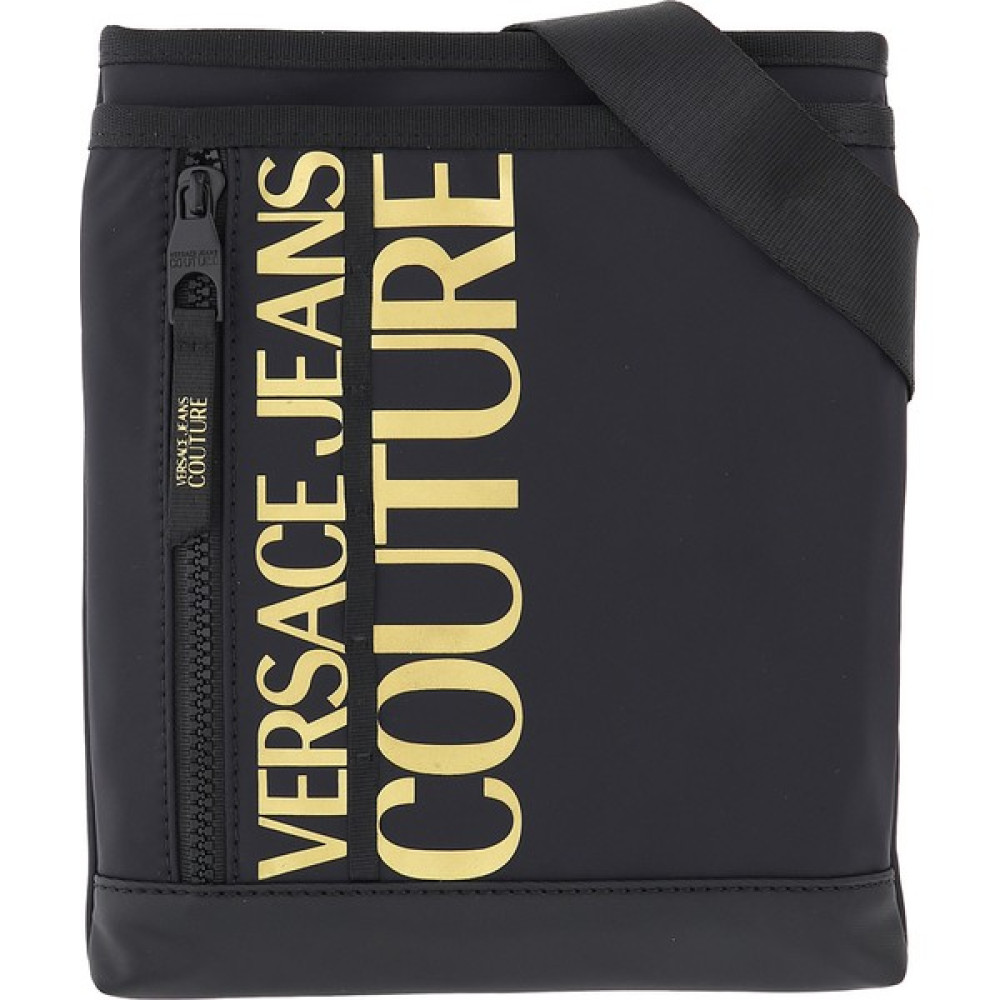 Versace Versace Polyester Siyah Erkek Postacı Çantası 73YA4B94 Black/gold Postacı Çantası Erkek Postacı Çanta Fiyatı