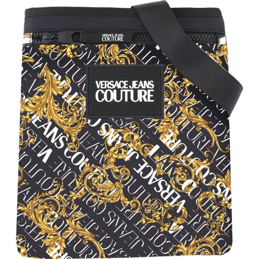 Versace Versace Versace Versace Versace Versace Polyester Siyah Erkek Postaci Çantasi 73YA4BF4 Black/gold Postaci Çantasi Erkek Postacı Çanta Fiyatı