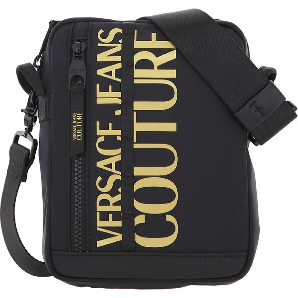 Versace Versace Versace Versace Versace Versace Versace Polyester Siyah Erkek Postacı Çantası 73YA4B96 Black/gold Postacı Çantası Erkek Postacı Çanta Fiyatı