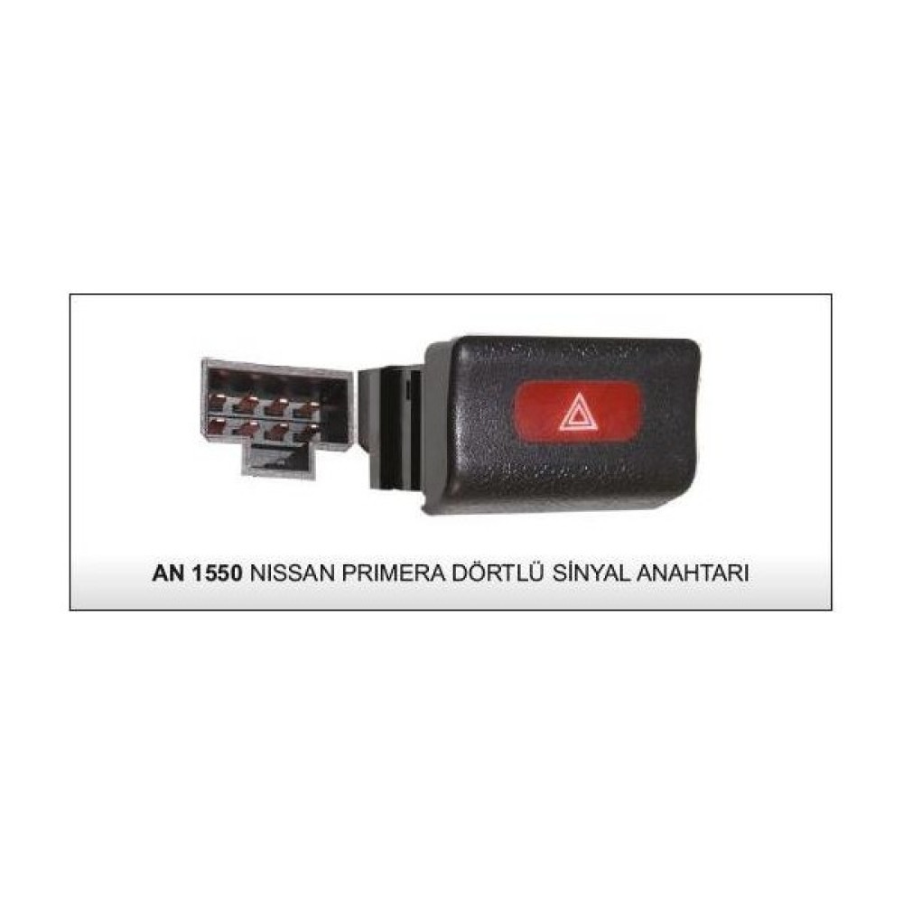 Vertex Dörtlü Sinyal Flaşör Anahtarı Nıissan Primera 25290F4100 AN-1550 Vertex Oto Boyaları Fiyatı