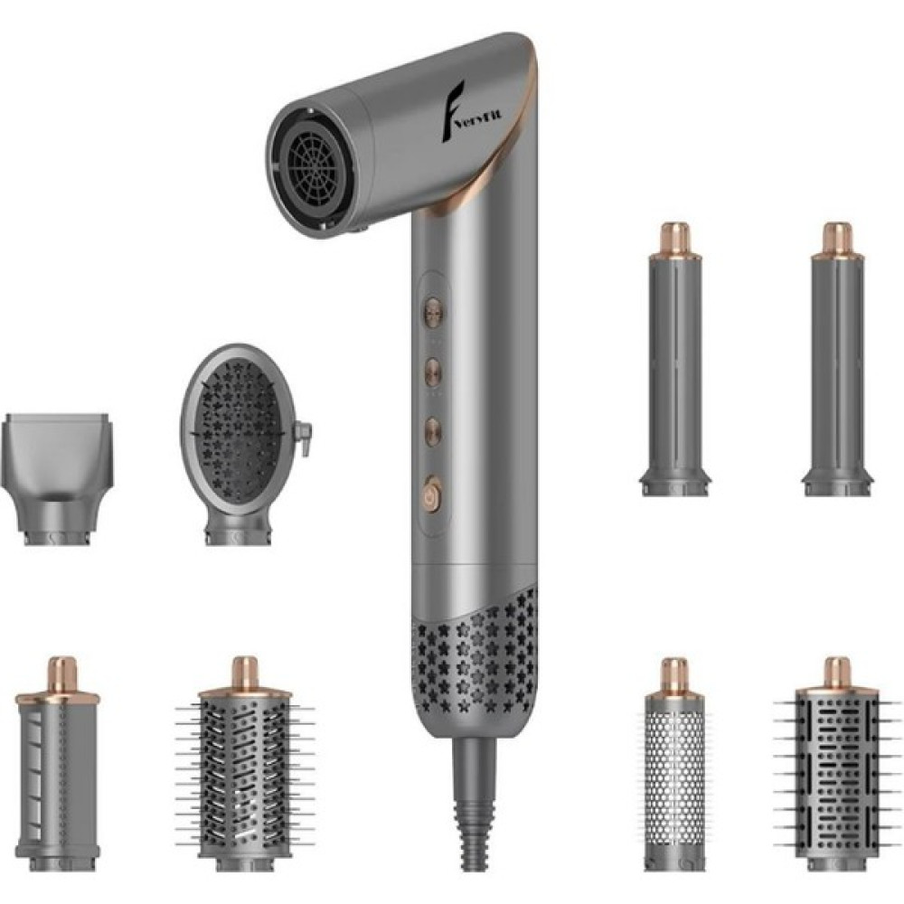 Veryfit 8 In 1 Hava Üflemeli Saç Düzleştirici Şekillendirici Compact Saç Kurutma Fön Makinesi Airwrap Saç Şekillendiriciler Fiyatı