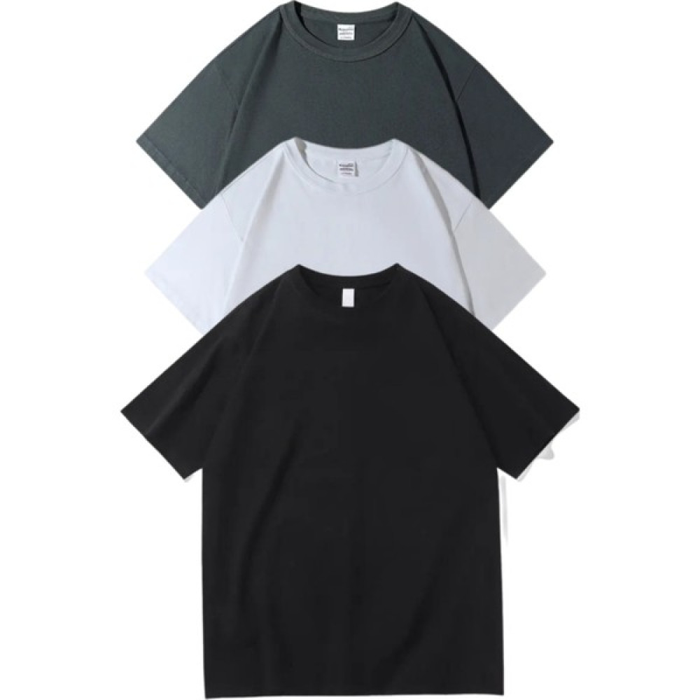 Vesla Wear 3'lü Oversize T-Shirt %100 Pamuk Erkek T-shirt Fiyatı