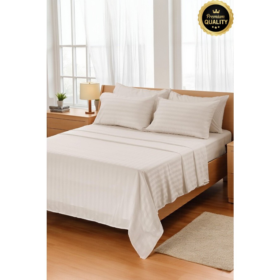 Vessino Home %100 Pamuk Nevresım Seti Saten 82 Tel Yumuşak & Nefes Alabilir Çift-Battal - Beyaz - 200 x 220 cm Nevresim Takımı Fiyatı
