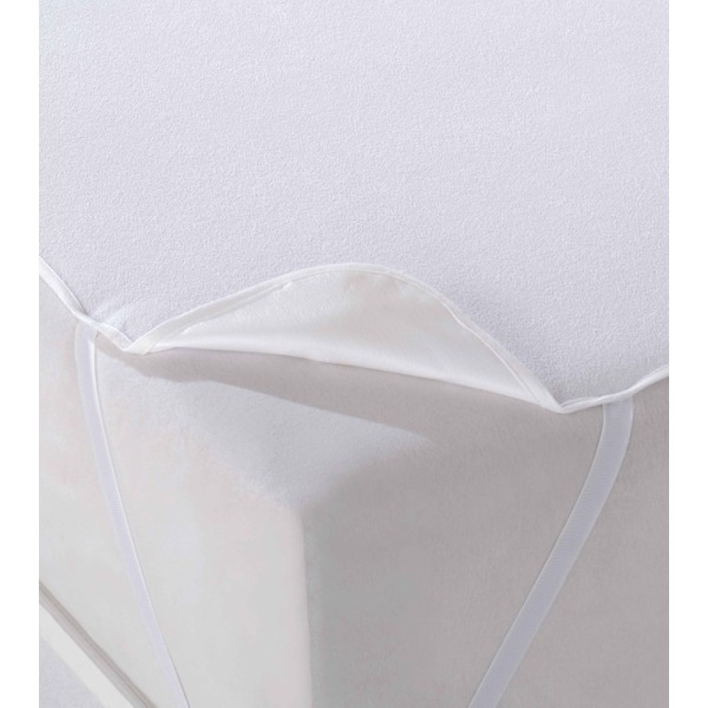 Vessino Home Alez Pamuklu Su Sıvı Geçirmez 4 Köşe Beyaz Yatak Koruyucu Tek Çift Kişilik Terletmeyen Yatak Alezi - 180 x 200 cm Alez / Yatak Koruyucu Fiyatı