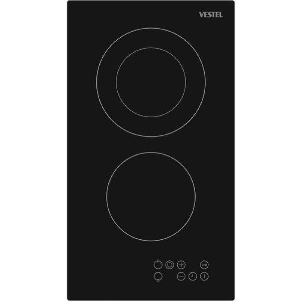 Vestel AO-3330 S Ankastre Siyah Ocak - ELEKTRIKLI Ocaklar Fiyatı
