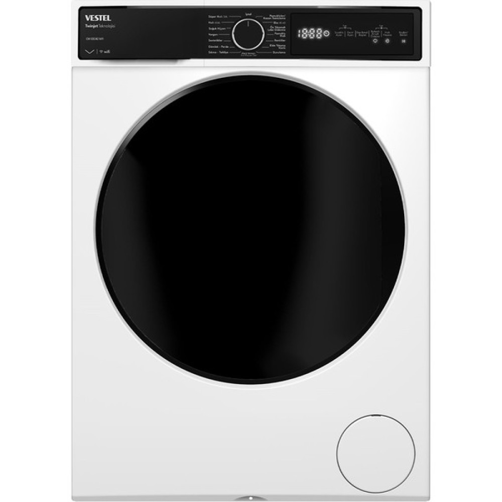 Vestel CMI 128342 Wifi 12 kg 1400 Devir Çamaşır Makinesi - Beyaz Çamaşır Makineleri Fiyatı