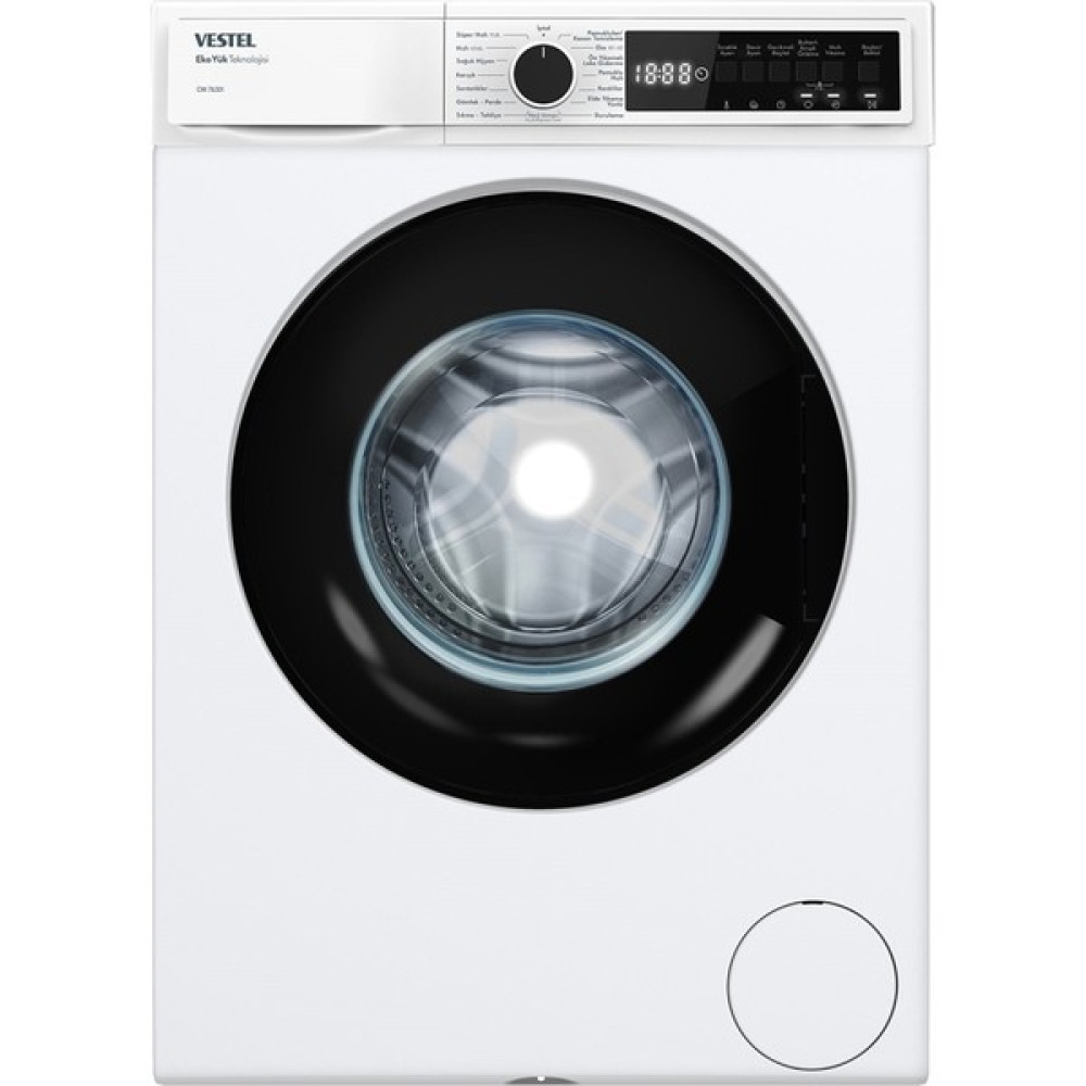 Vestel Cmı 76301 7 kg 1000 Devir Çamaşır Makinesi - Beyaz Çamaşır Makineleri Fiyatı