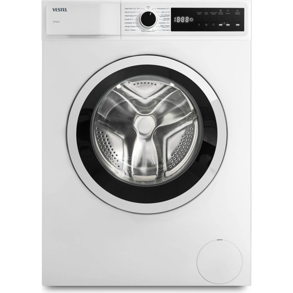 Vestel CMI 86201 8 Kg 1000 Devir Çamaşır Makinesi - Beyaz Çamaşır Makineleri Fiyatı