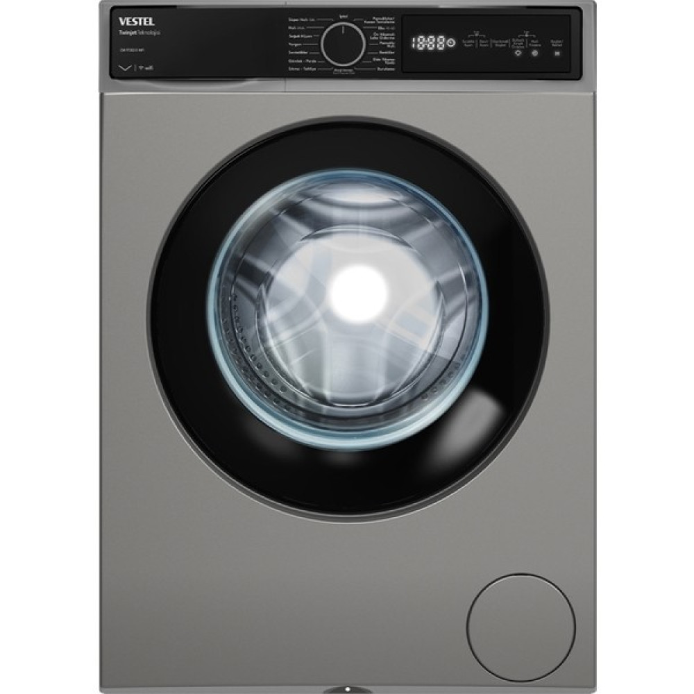 Vestel CMI 97302 G Wifi 9 kg 1000 Devir Çamaşır Makinesi - Gri Çamaşır Makineleri Fiyatı