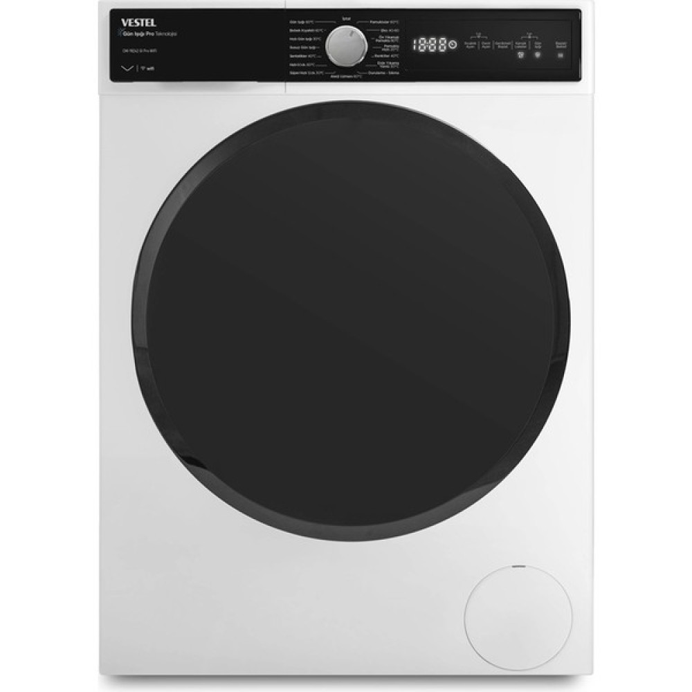 Vestel CMI 98242 GI Pro WIFI 9 Kg 1400 Devir Çamaşır Makinesi - Beyaz Çamaşır Makineleri Fiyatı