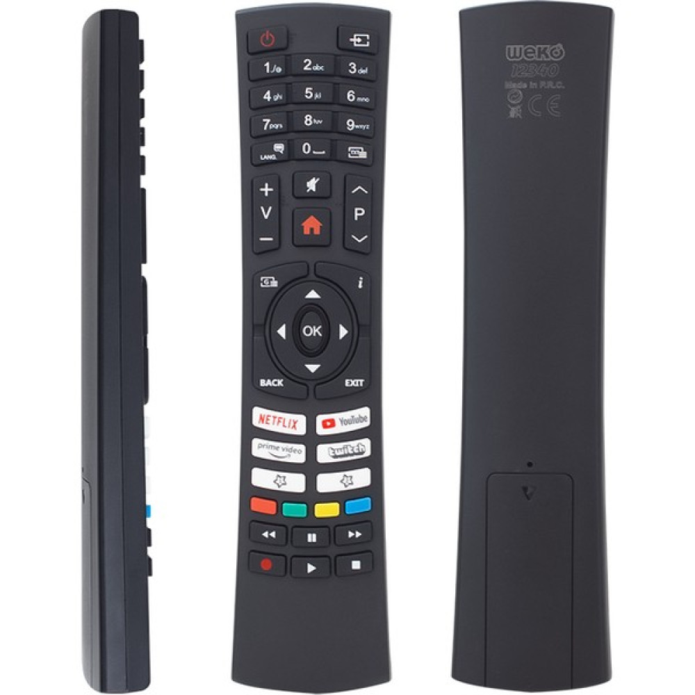 Vestel Netflıx-Prıme Vıdeo-Youtube-Twıtch Tuşlu Oval Kalıp Lcd-Led Tv Kumanda (4767 - MCT6320-9469 Oto Boyaları Fiyatı