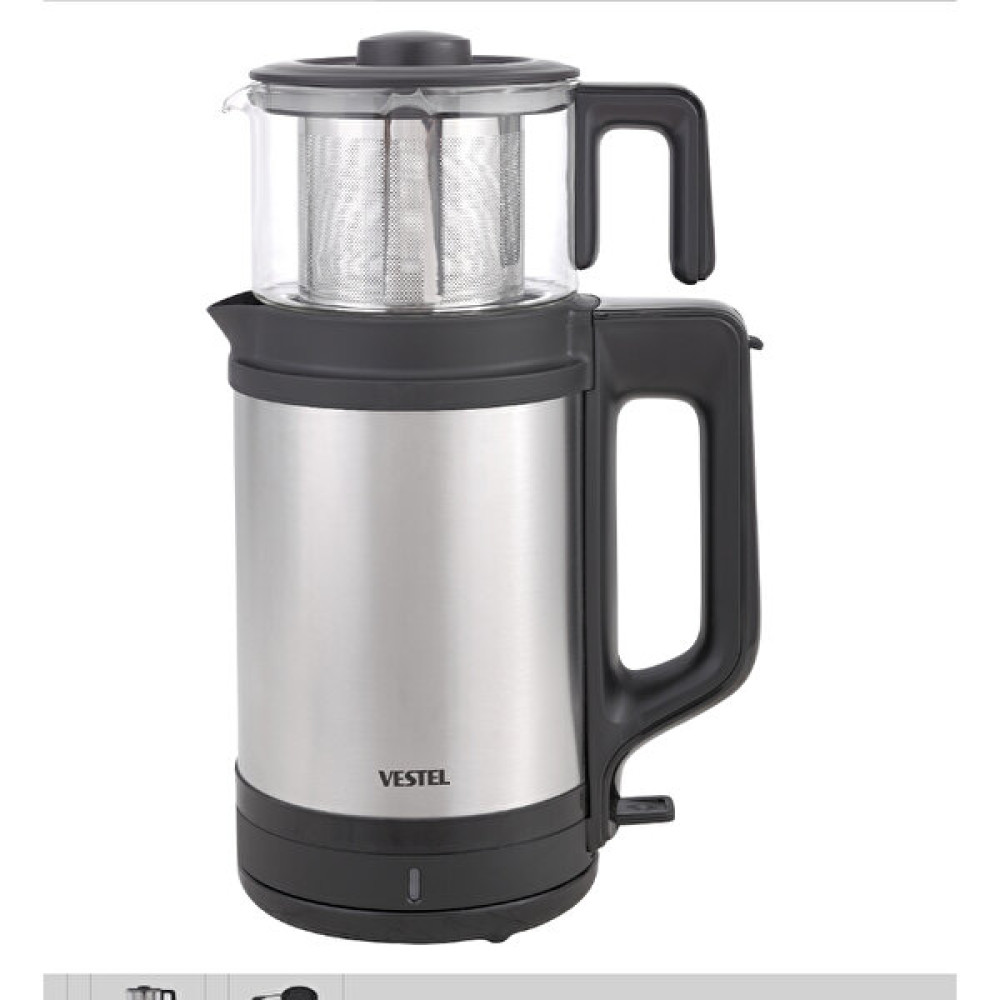 Vestel Sefa 4500 Cx Çaydanlık - Inox Çay Makineleri Fiyatı