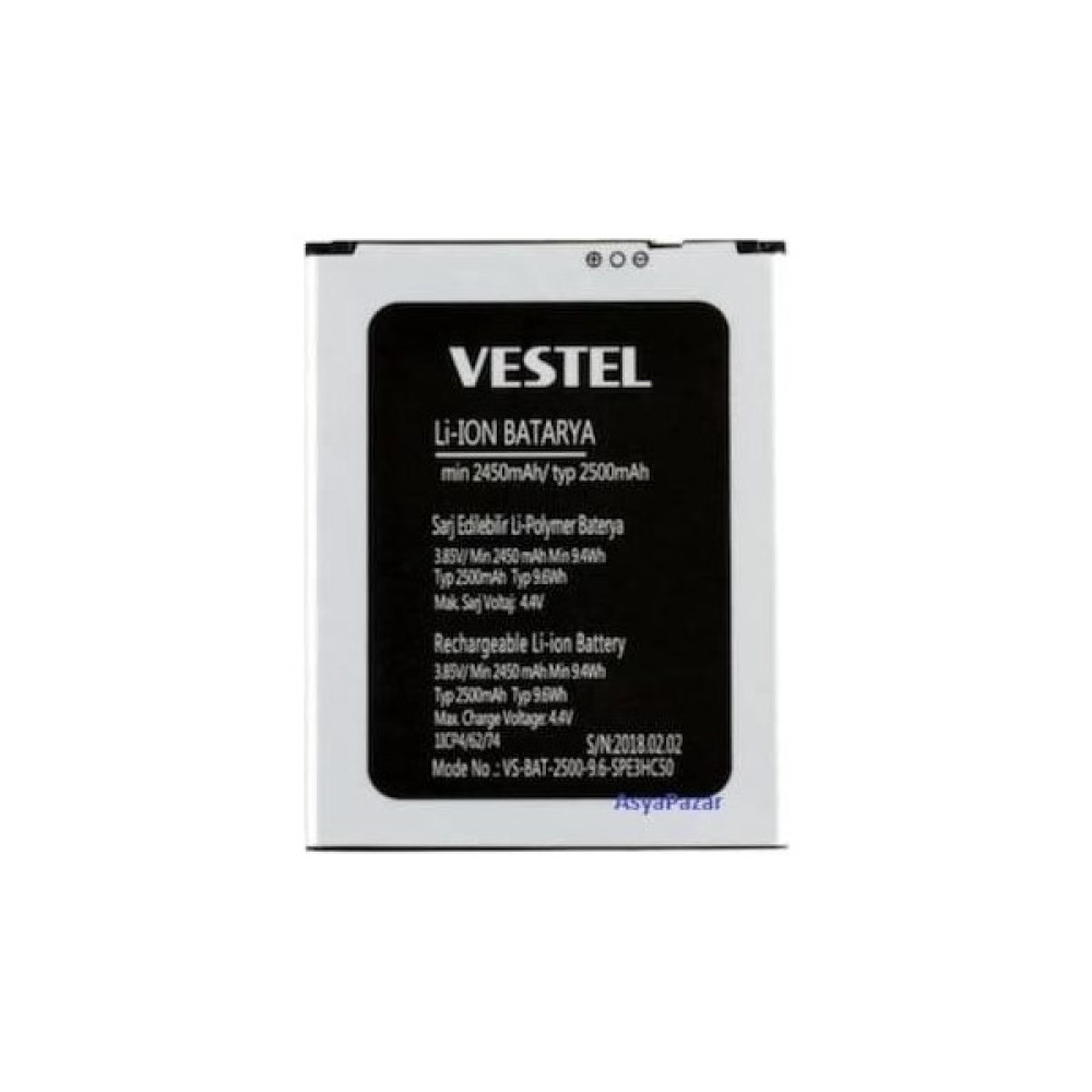 Vestel Venus E4 Pil Batarya Cep Telefonu Bataryası Fiyatı