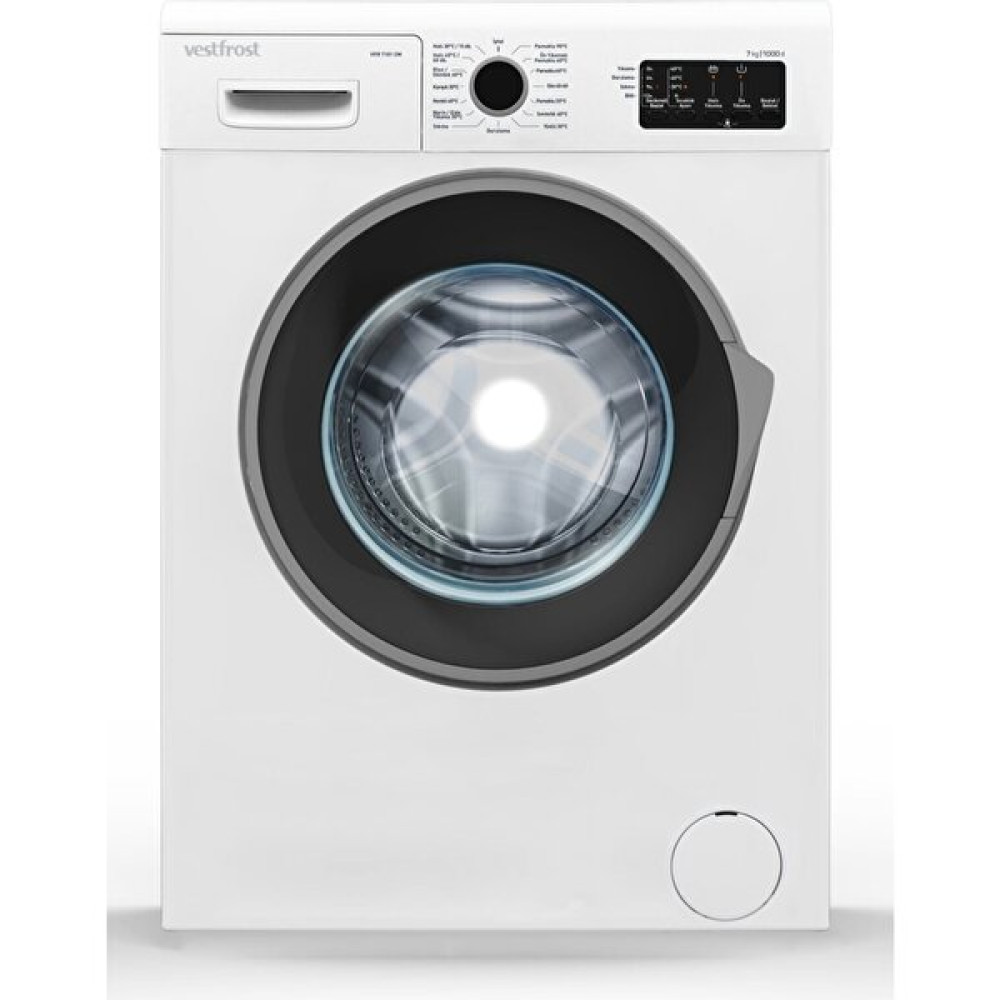 Vestfrost VFR 7101 T 7 KG 1000 Devir Çamaşır Makinesi Çamaşır Makineleri Fiyatı