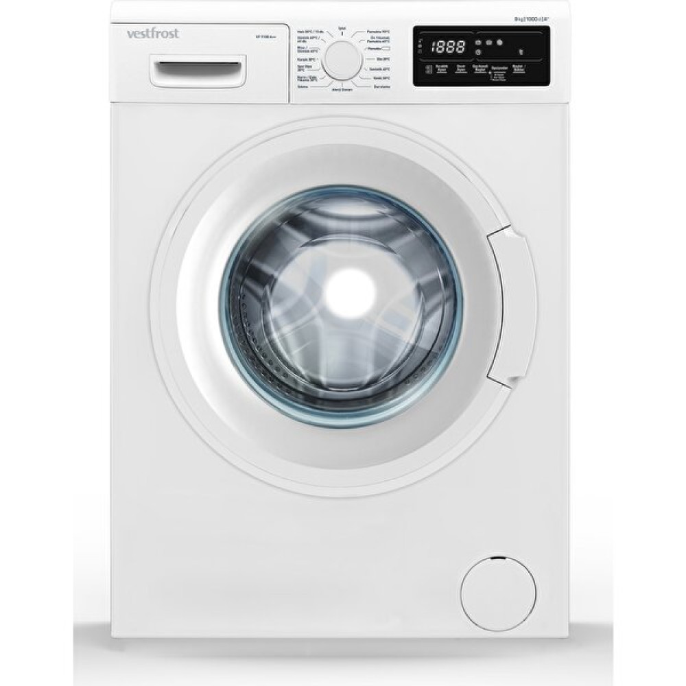 Vestfrost VFR 9100 9 KG 1000 Devir Çamaşır Makinesi Çamaşır Makineleri Fiyatı