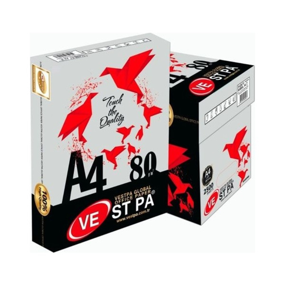 Vestpa A4 Fotokopi Kağıdı 80 gr 500'LÜ Fotokopi Kağıdı Fiyatı