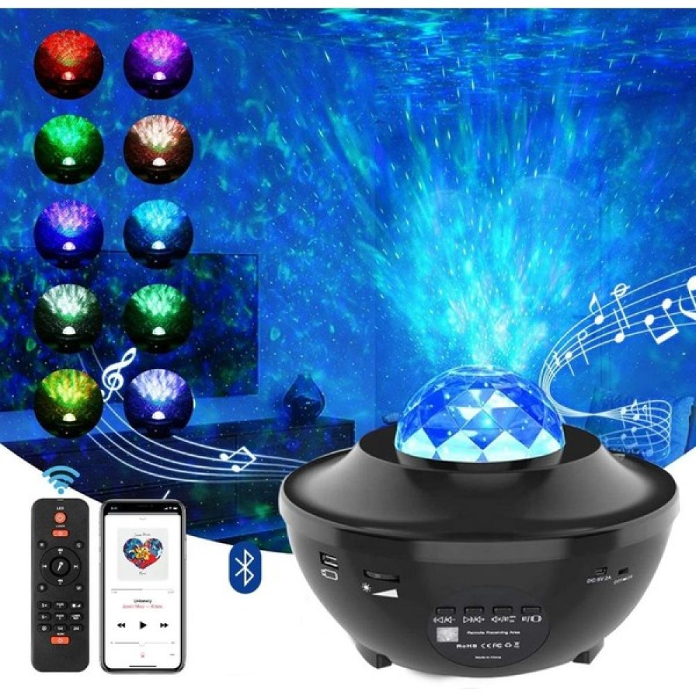 Vestrago Starry LED Lazer Projektör Bluetooth Müzik Hoparlör Bluetooth Hoparlör Fiyatı