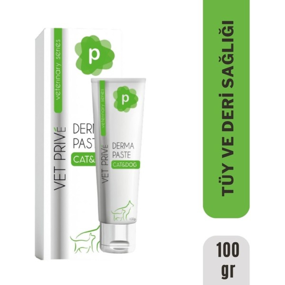 Vet Prive Derma Paste Cat&dog Kedi ve Köpekler Için Dermatolojik Pasta 100G Evcil Hayvan Ürünleri Fiyatı