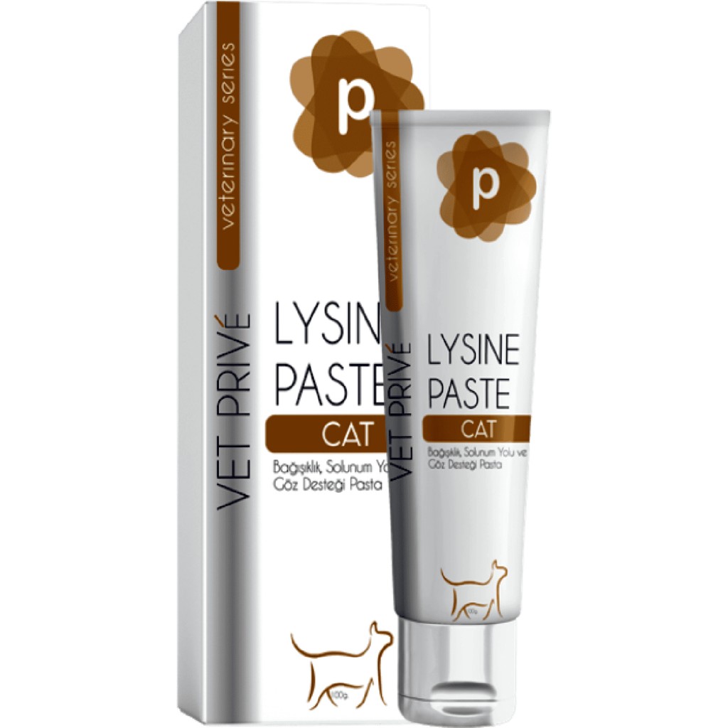 Vet Prive Lysine Pasta 100 GR Kediler İçin Bağışıklık ve Göz Desteği Lezzetli Ödül Evcil Hayvan Ürünleri Fiyatı